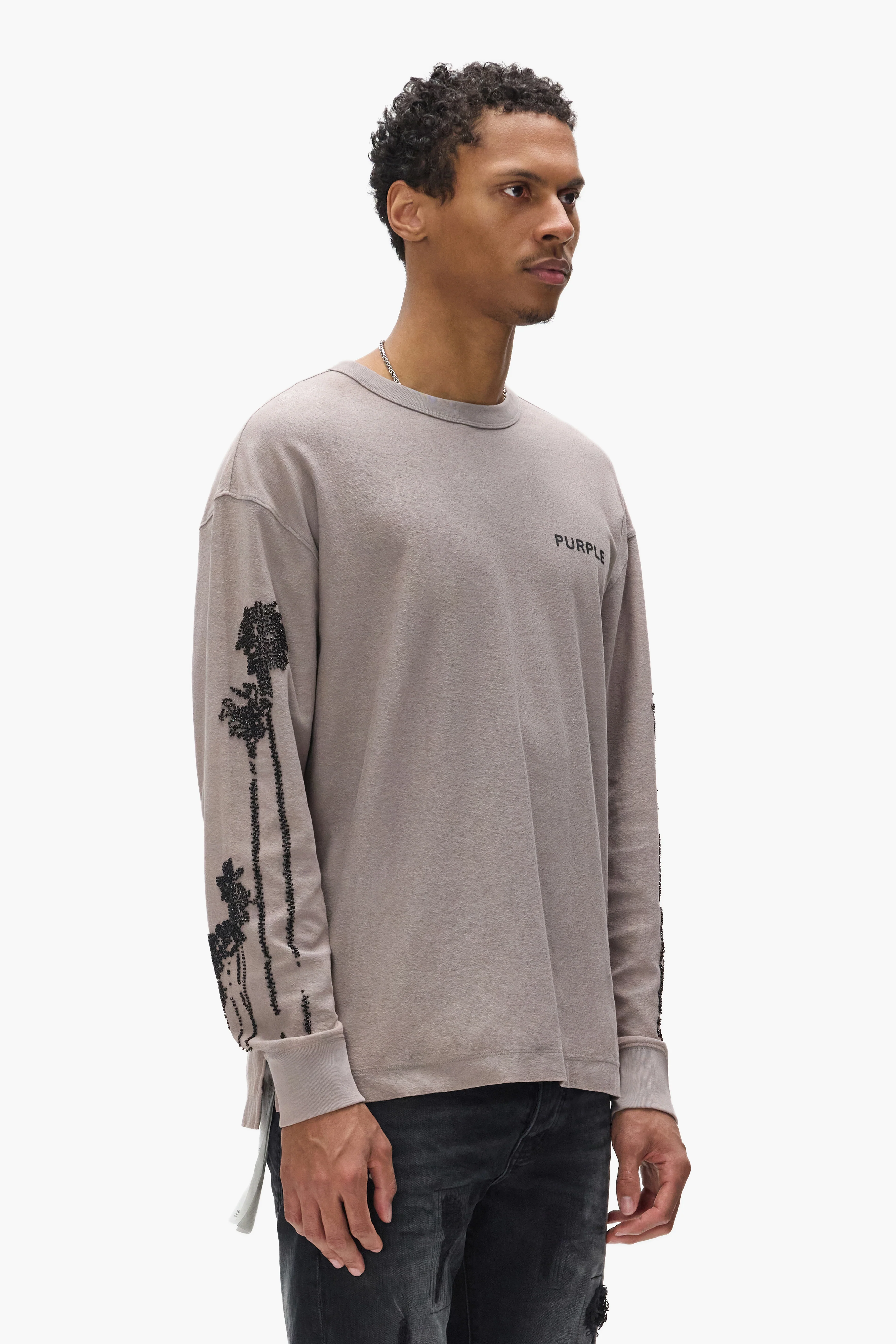 Beaded Palms Long Sleeve - Image 2