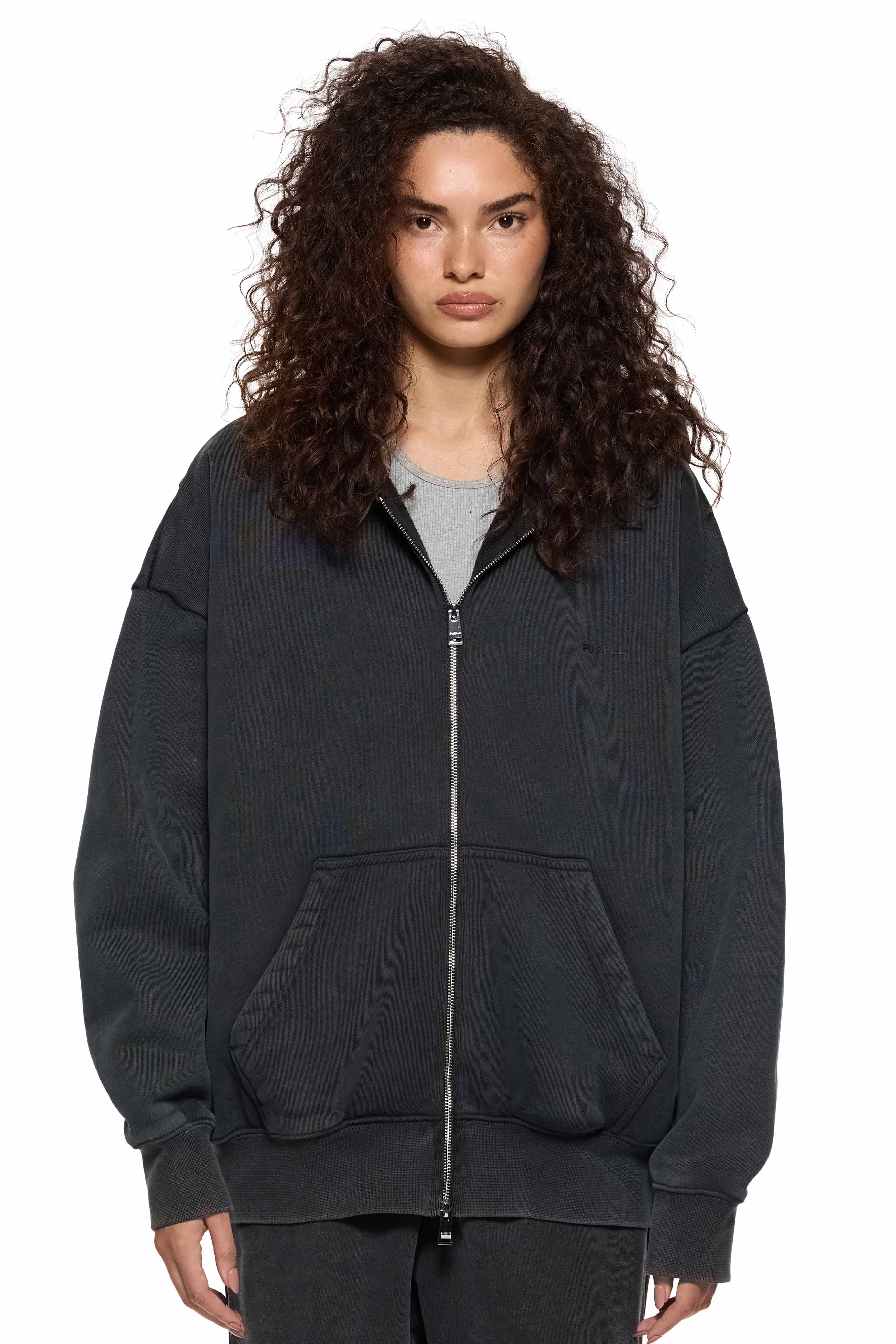 Blank Zip-Up Hoodie - Image 2