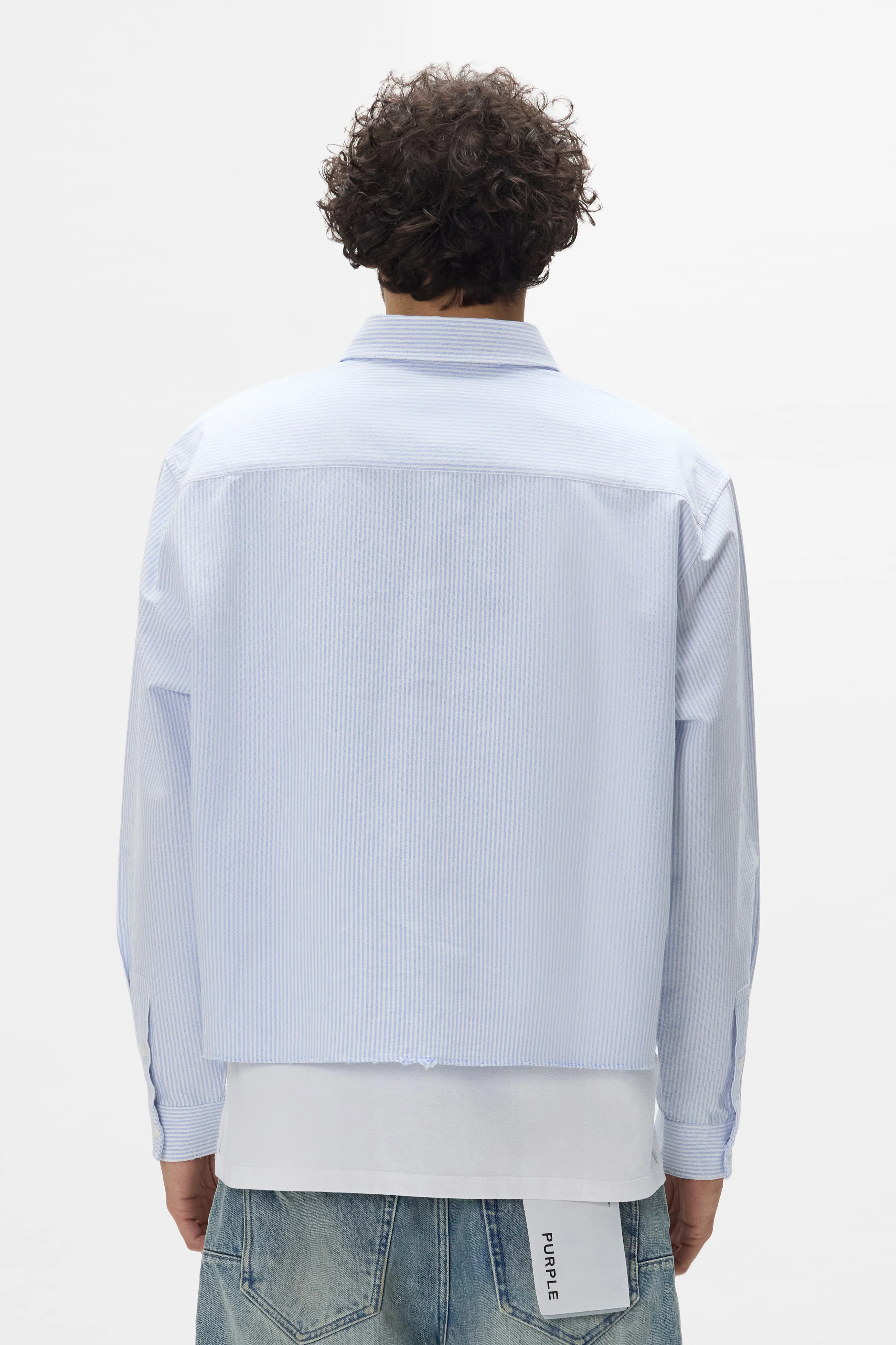 Cropped Poplin Shirt - Image 3