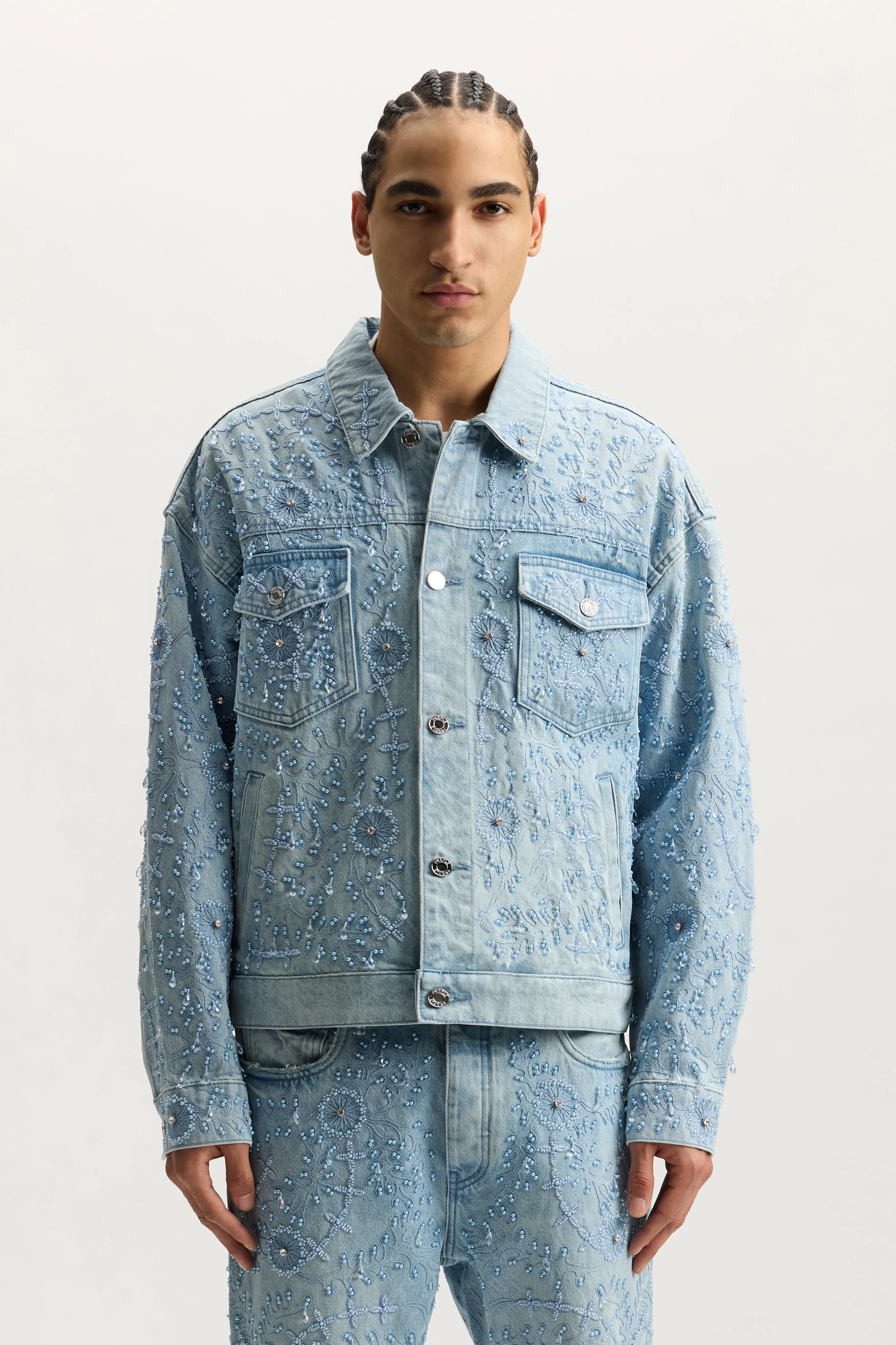 Embellished Trucker Jacket - Image 2