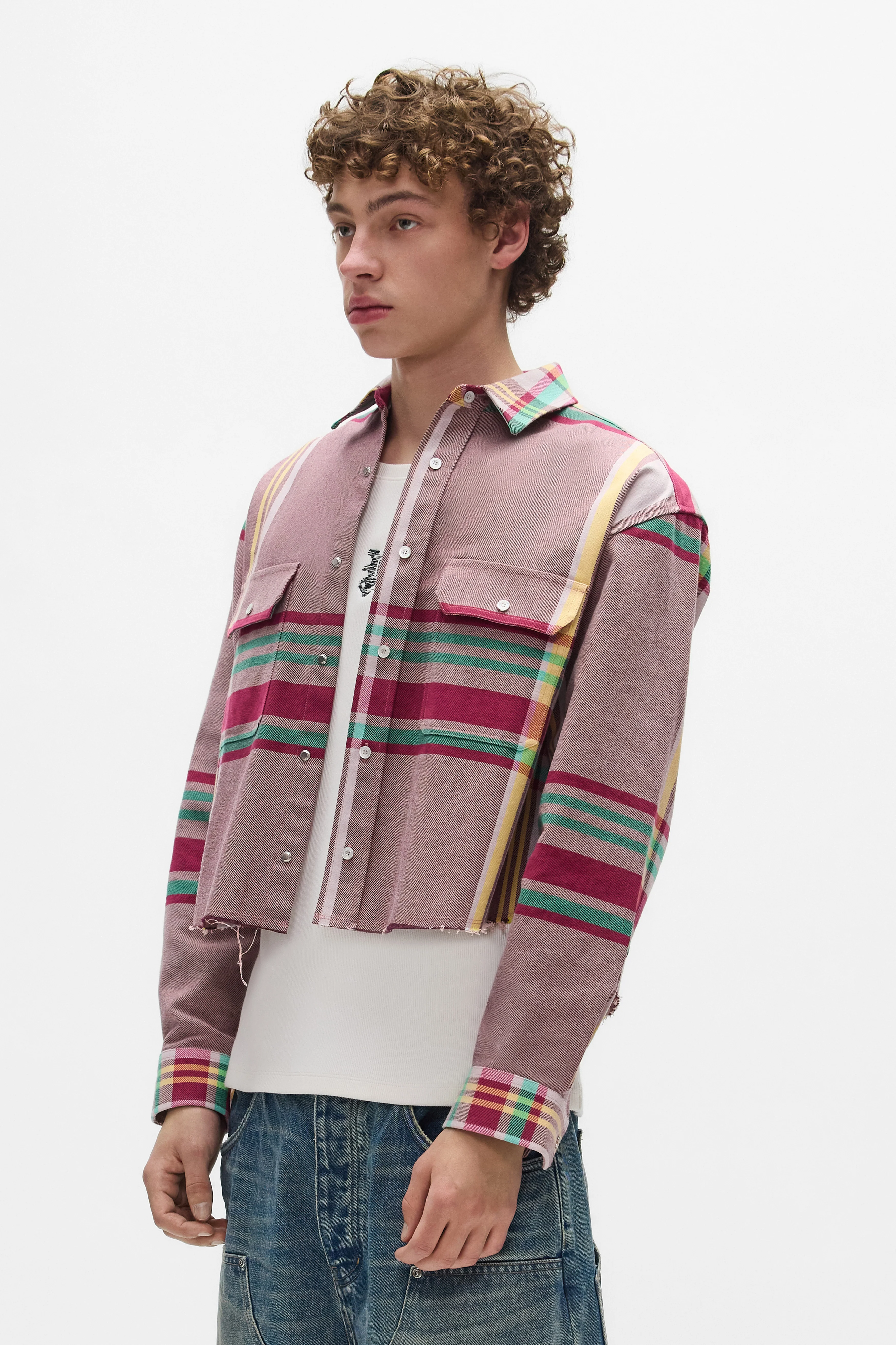 Fade Plaid Shirt - Image 2