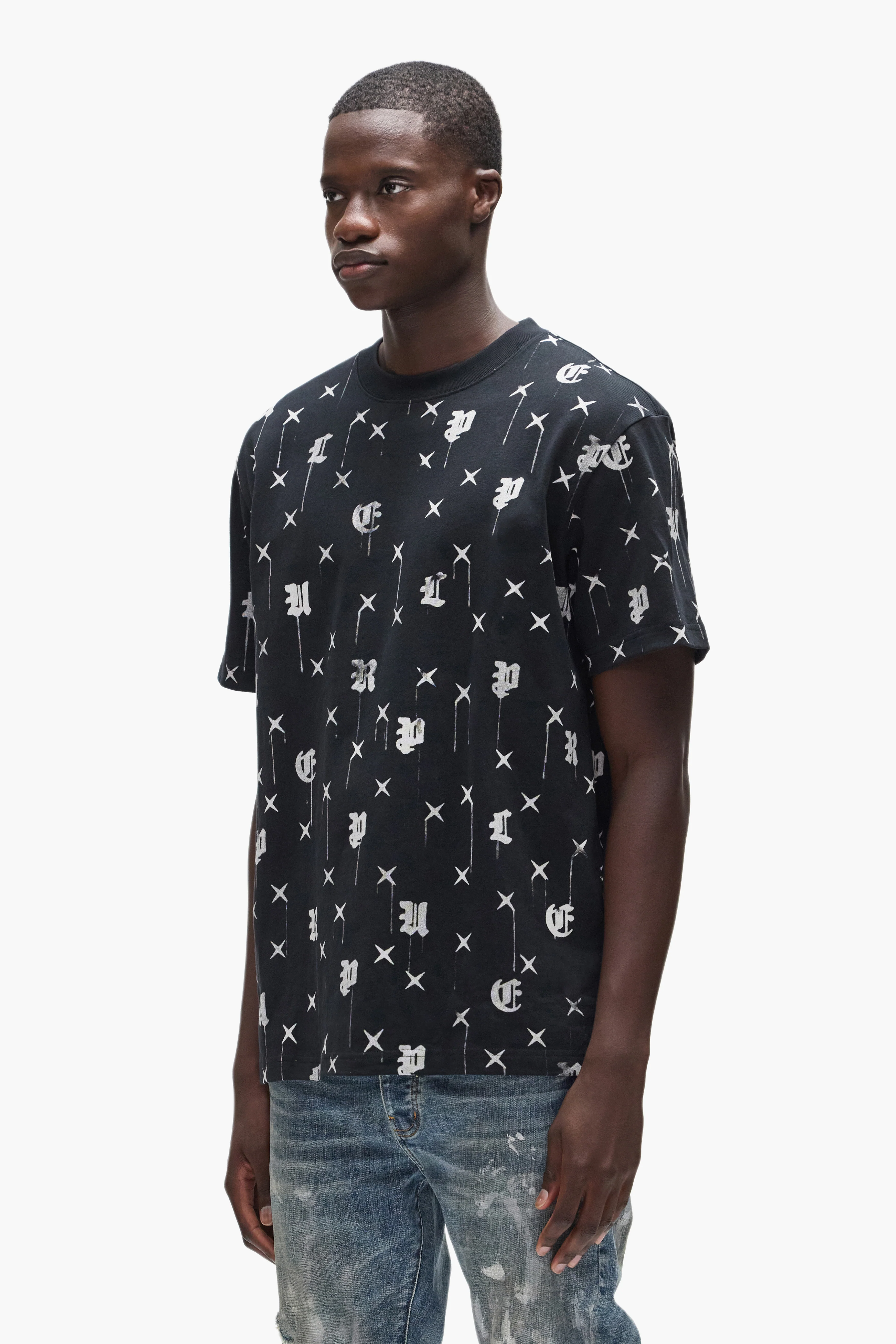 Gothic Monogram Tee - Image 2