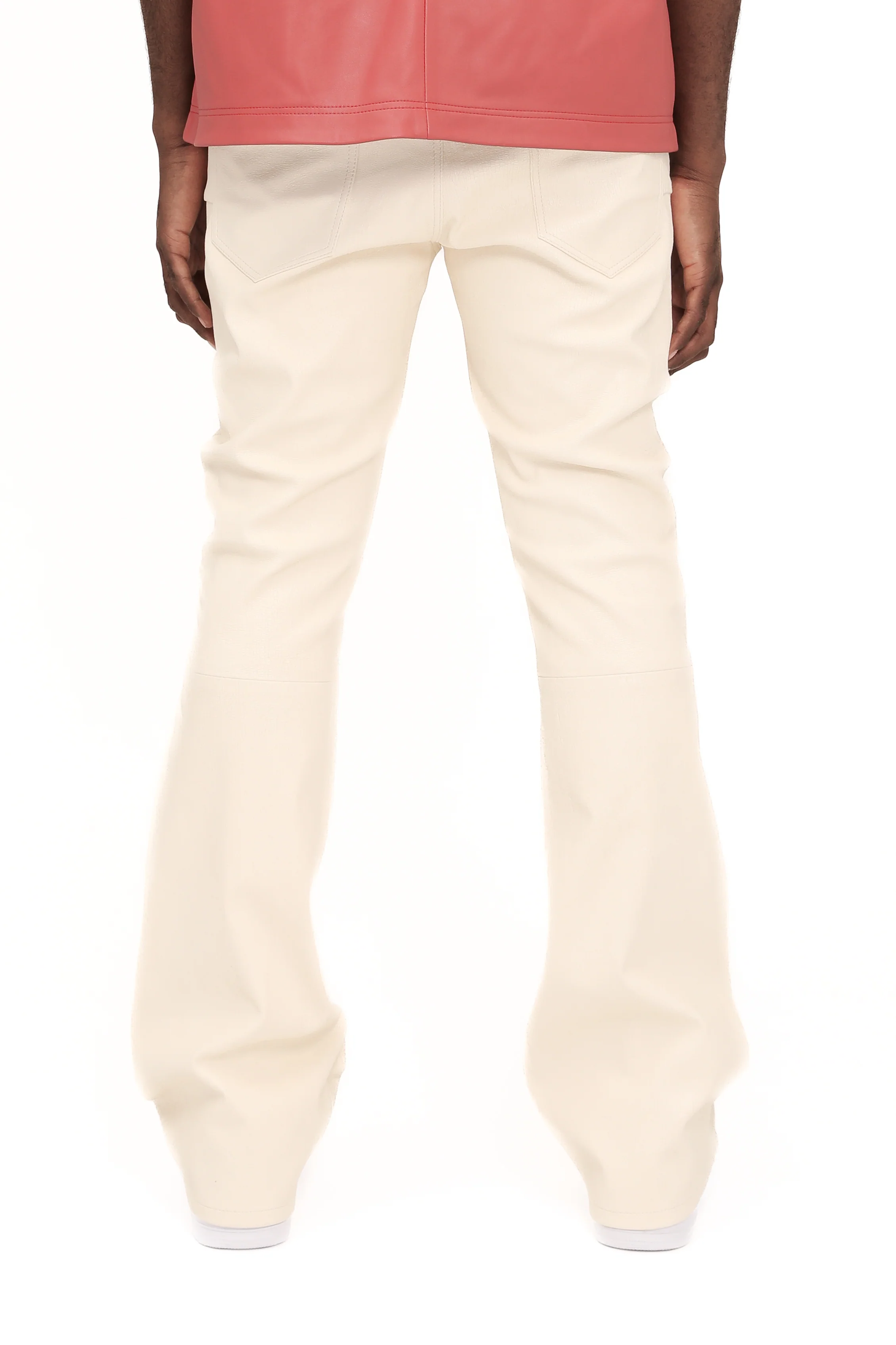 Leather Flare Pant - Image 2