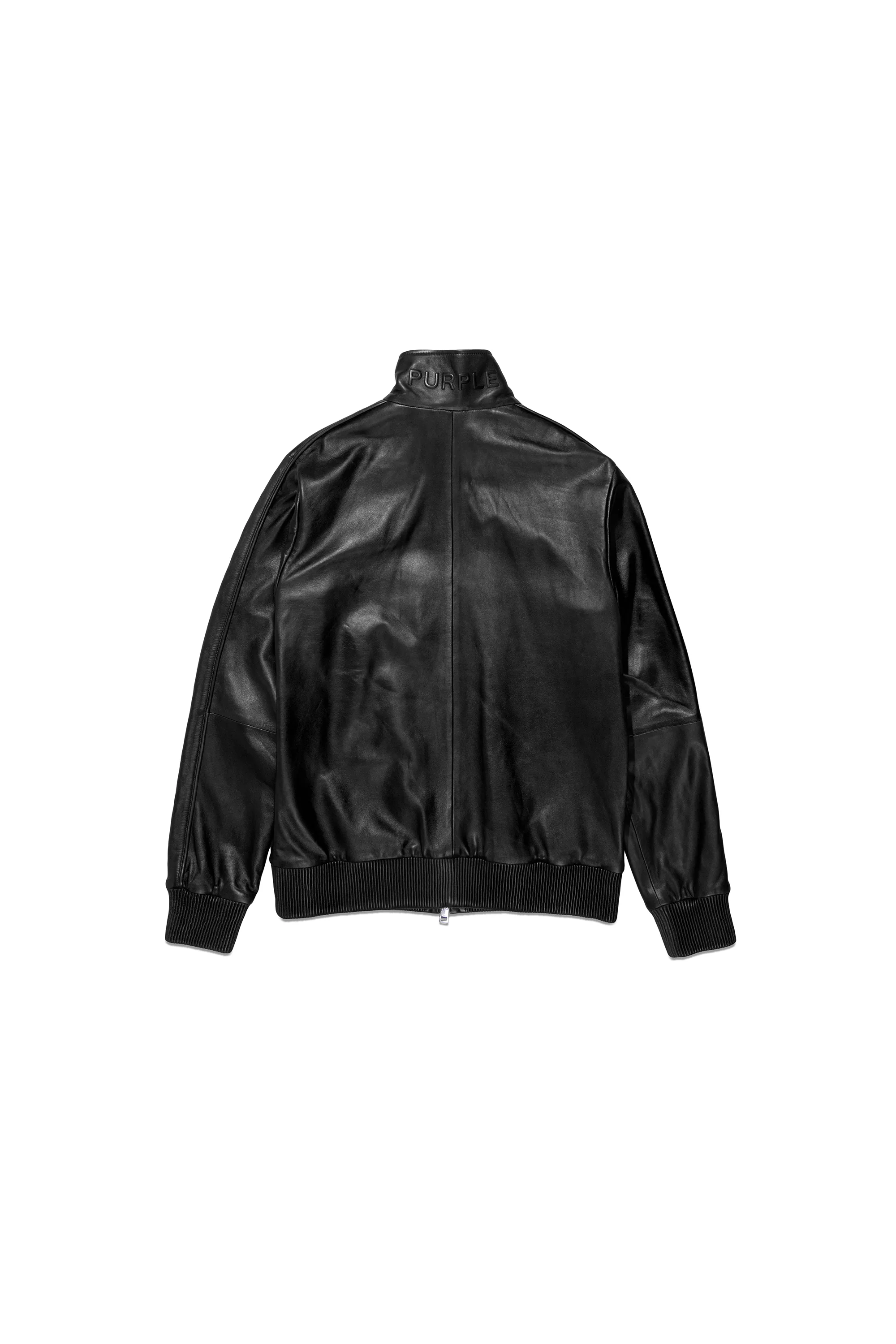 Leather Track Jacket - Image 4