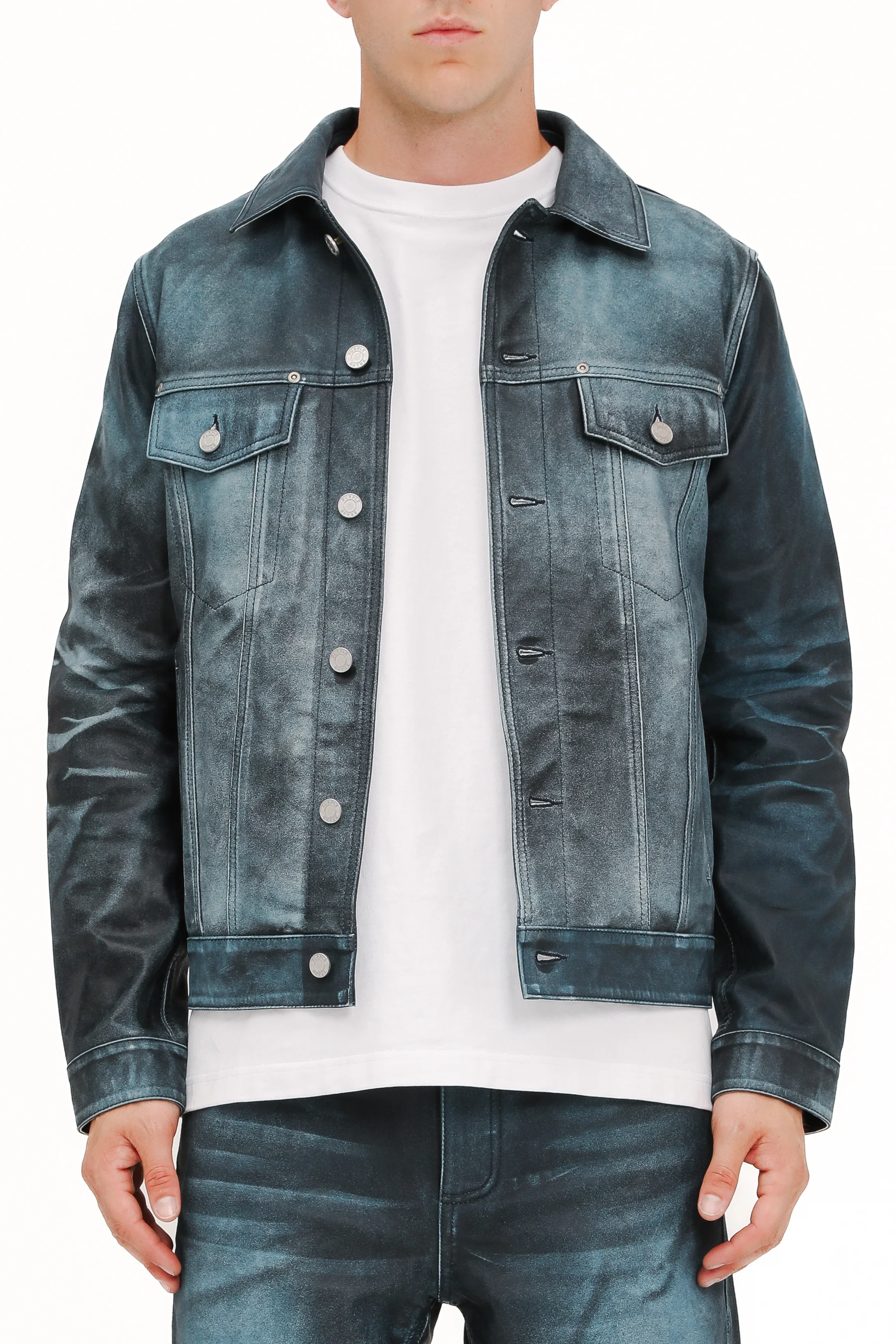 Leather Trucker Jacket
