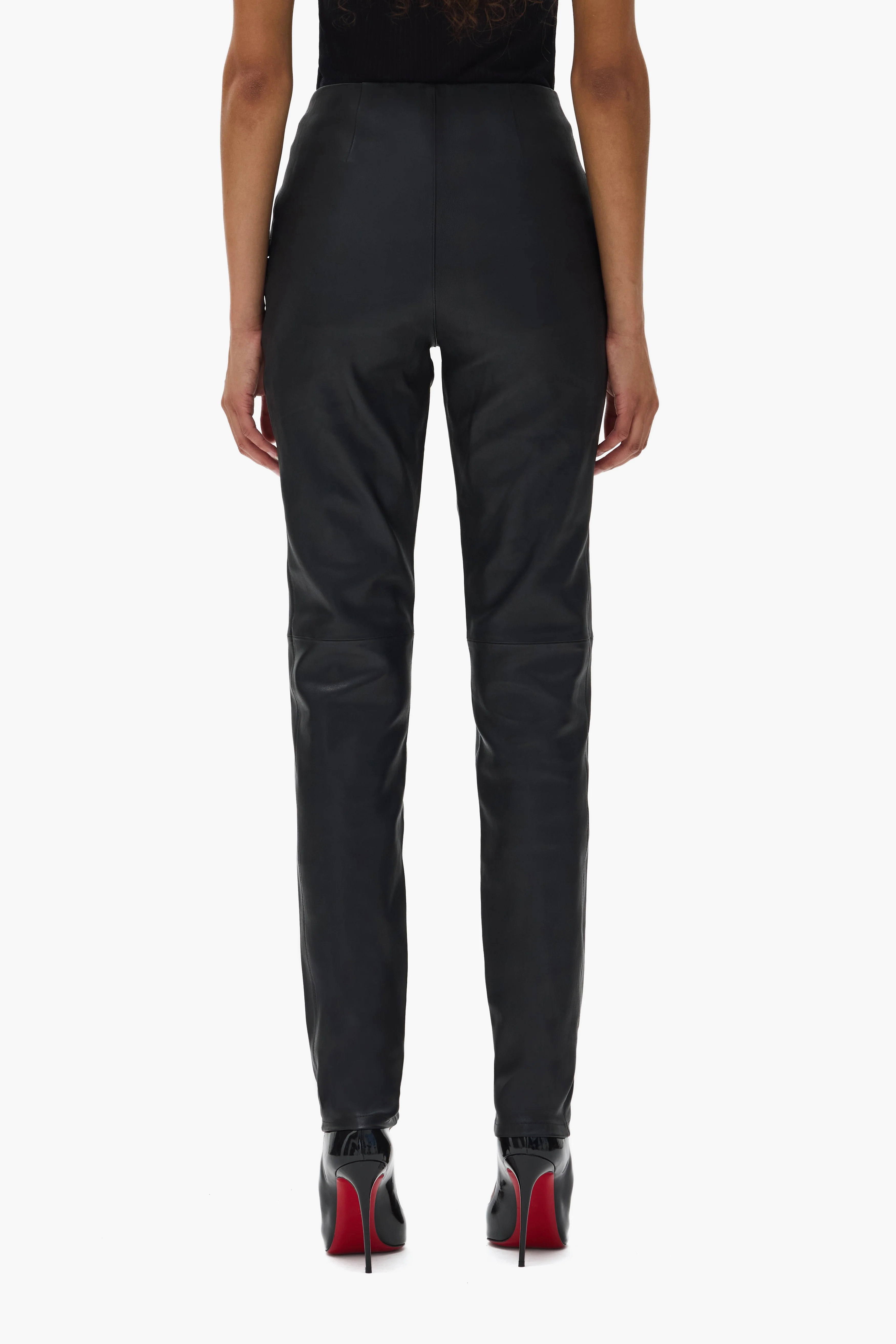 Leather V Zip Pant - Image 3