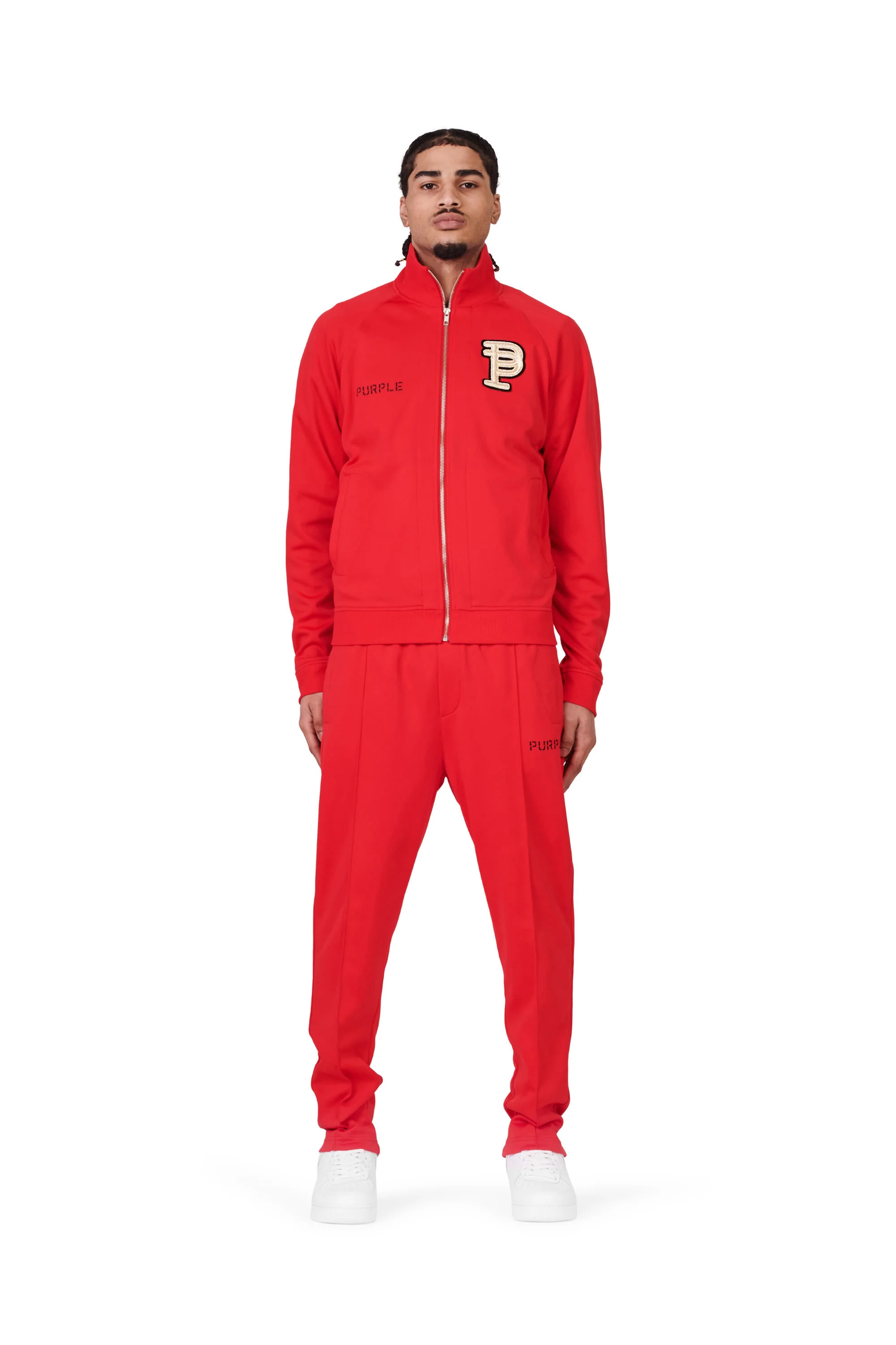 P415 TRACK PANT - Red Track Pant - Image 3