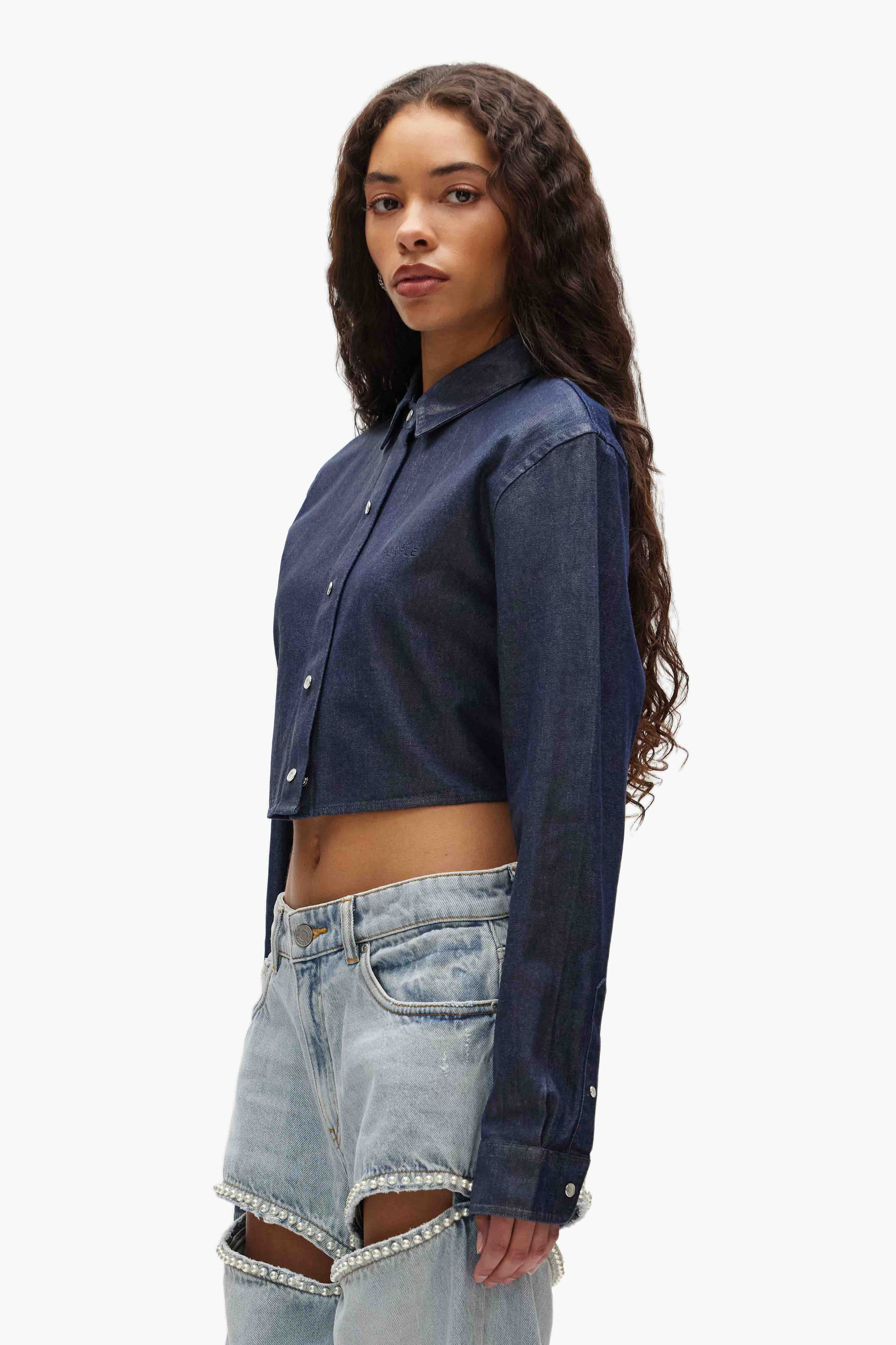 Pearl Button Up Shirt - Image 2