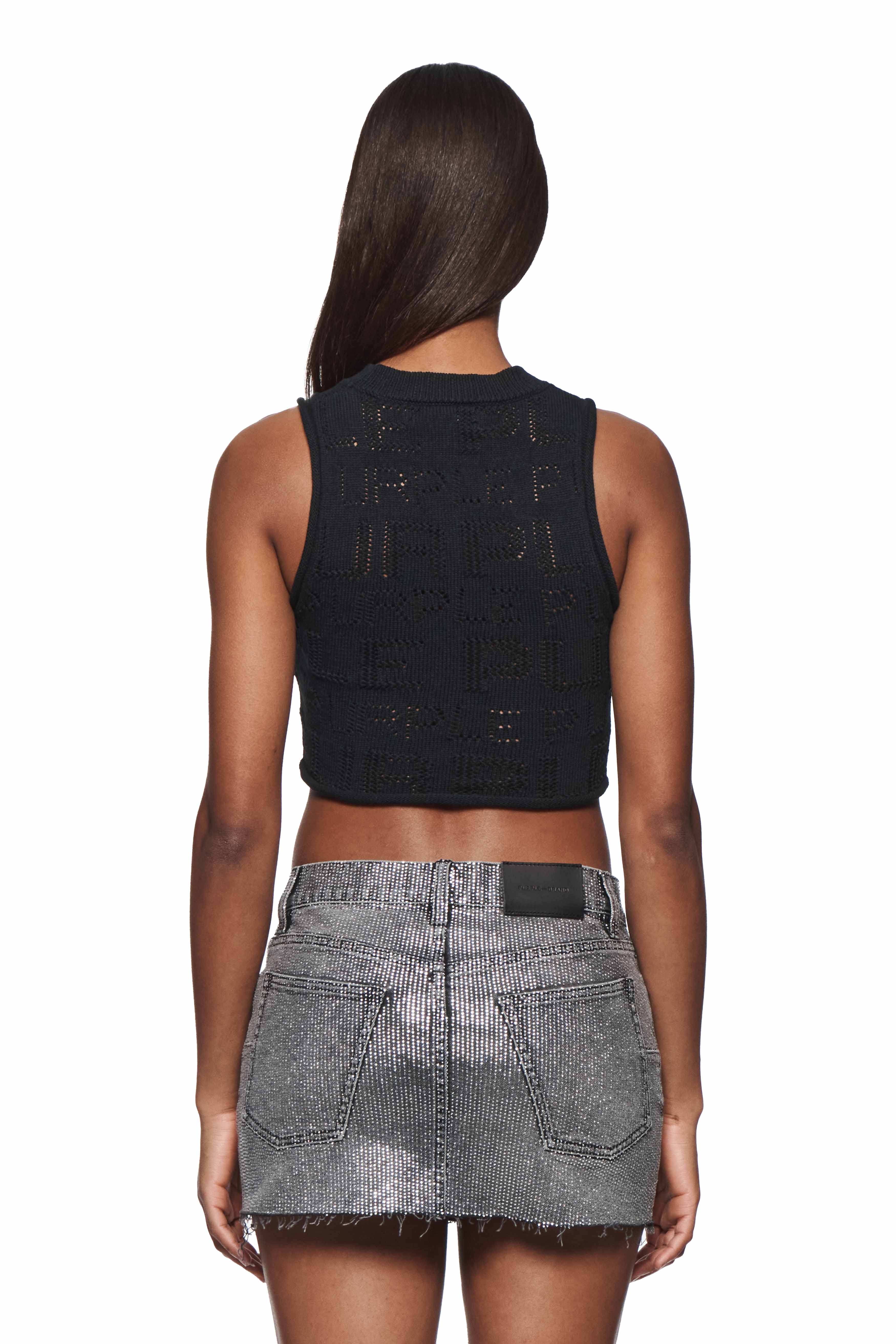 Pointelle Sweater Vest - Image 2
