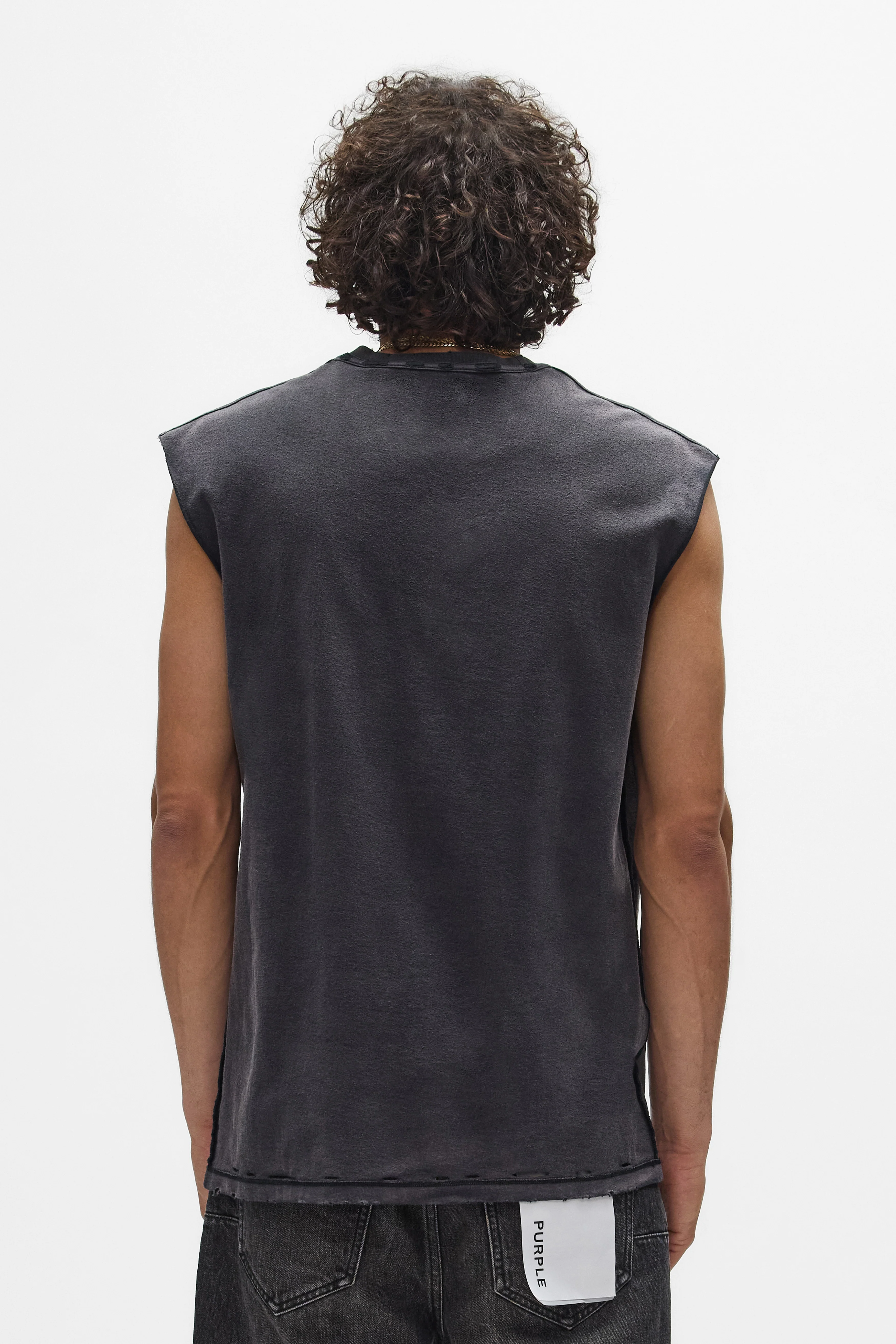Sequin Script Tank Top - Image 3