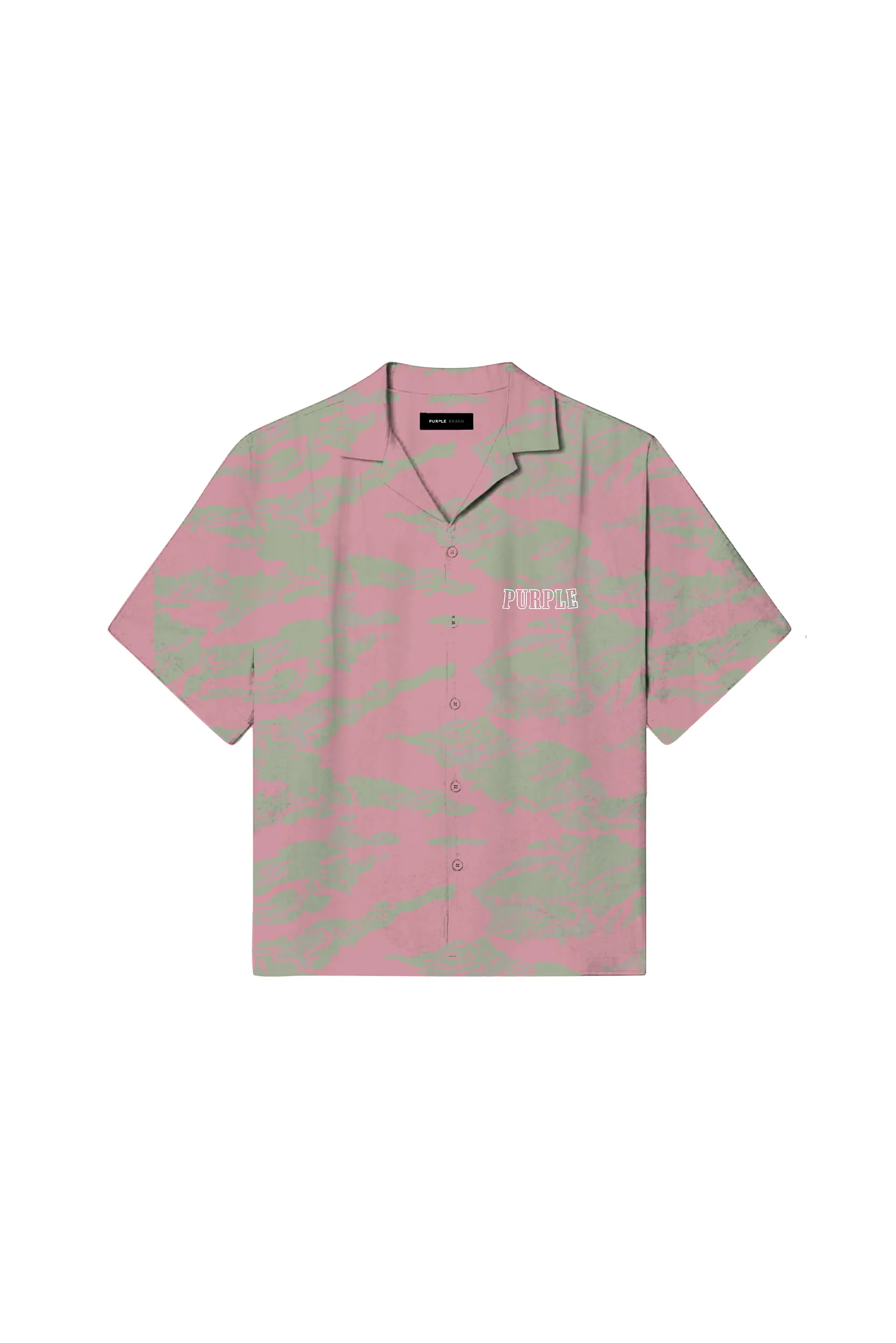 Slab Wordmark Tropical Camo Shirt