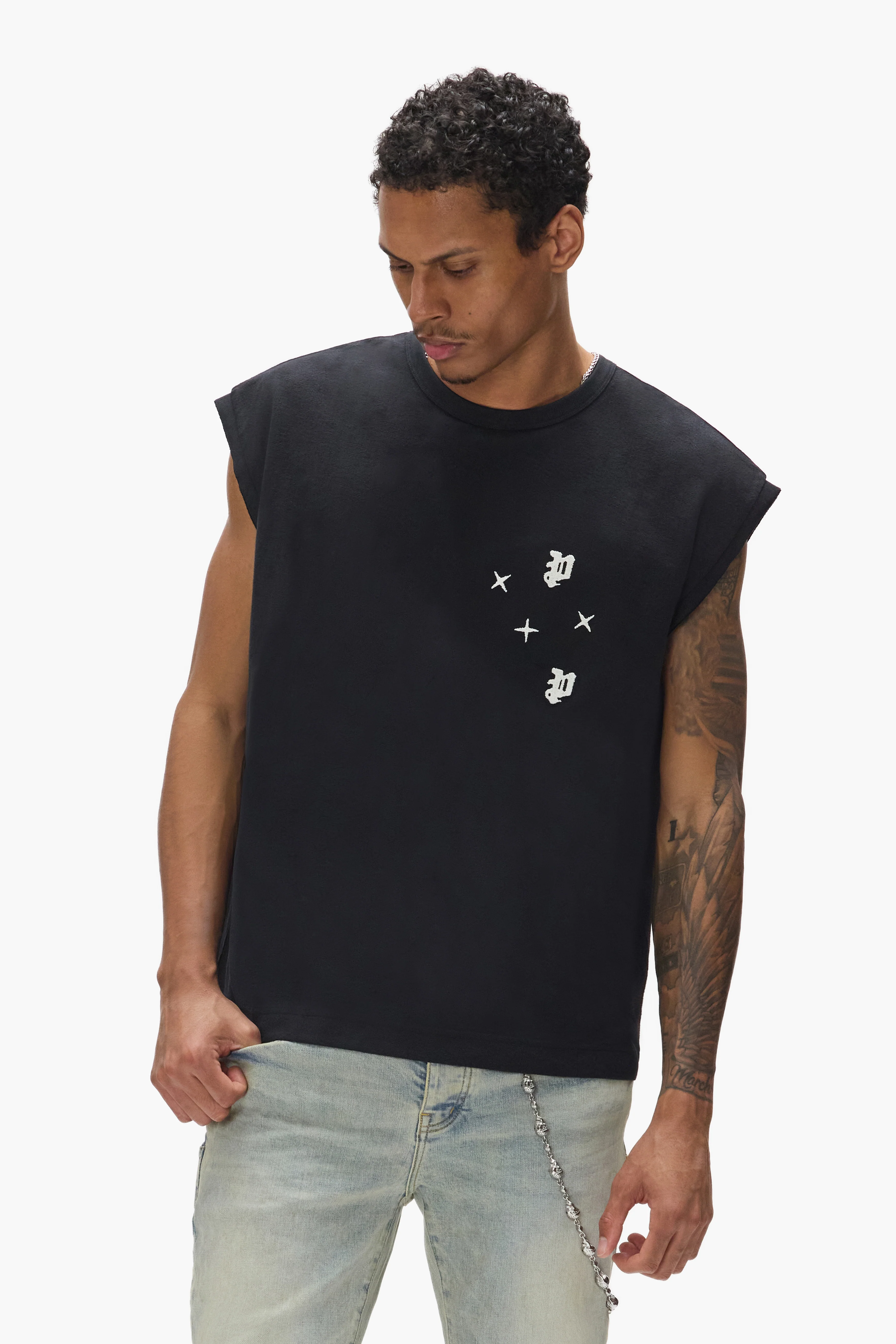 Star Monogram Tank Top - Image 4