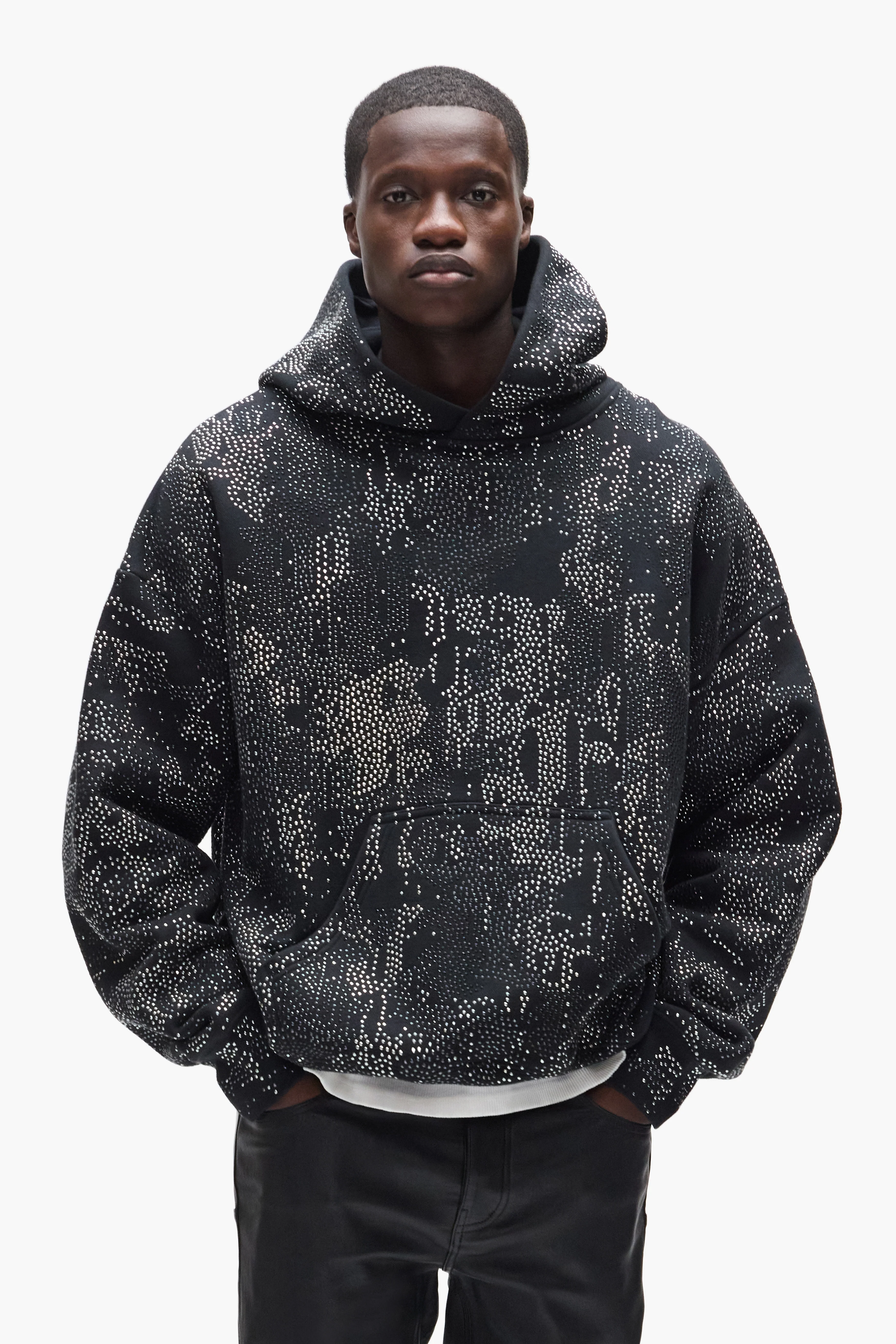 Studded Camo Hoodie - Image 2