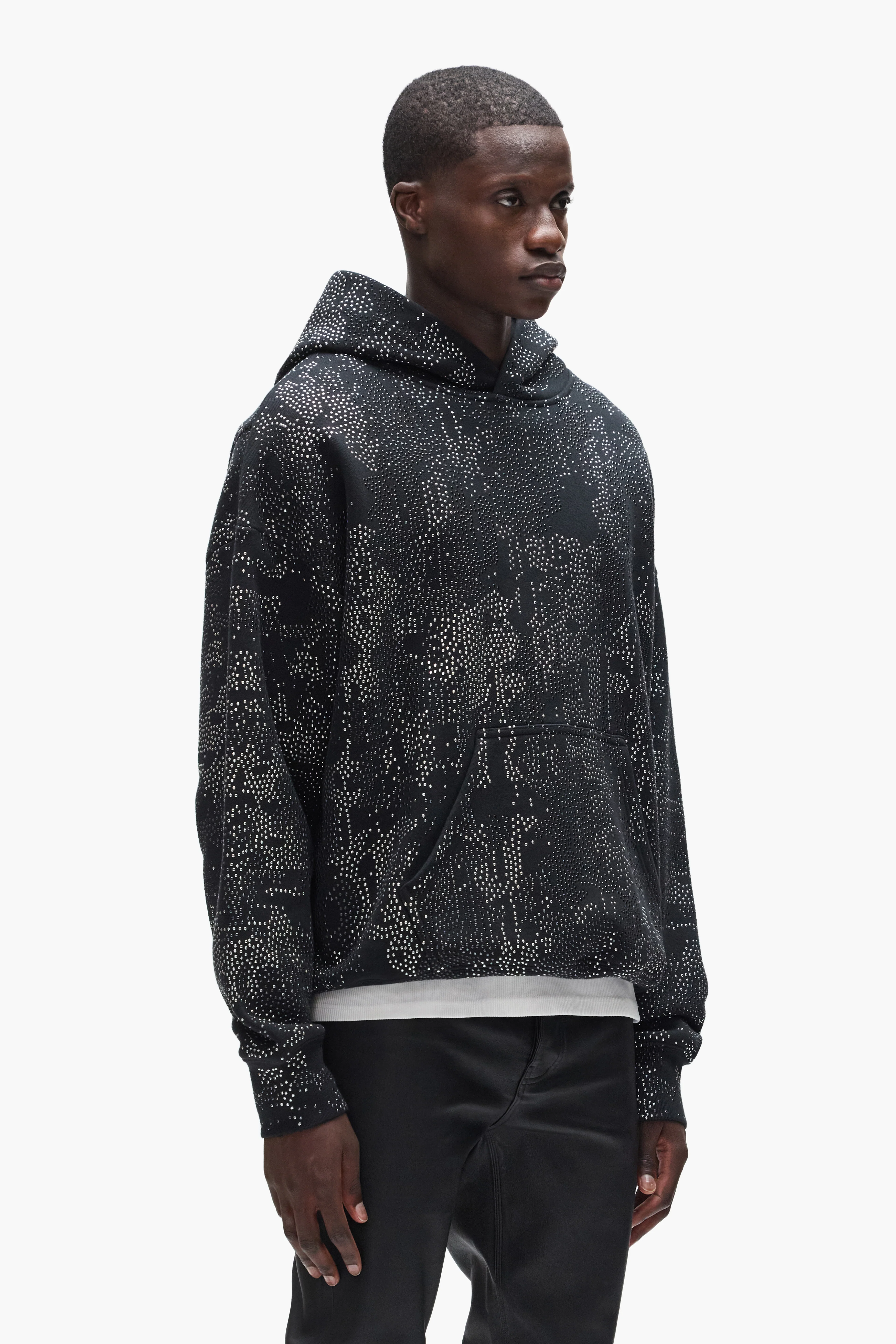 Studded Camo Hoodie - Image 3