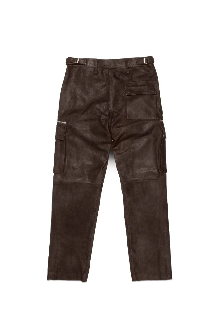 Suede Zip Cargo Pant - Image 4